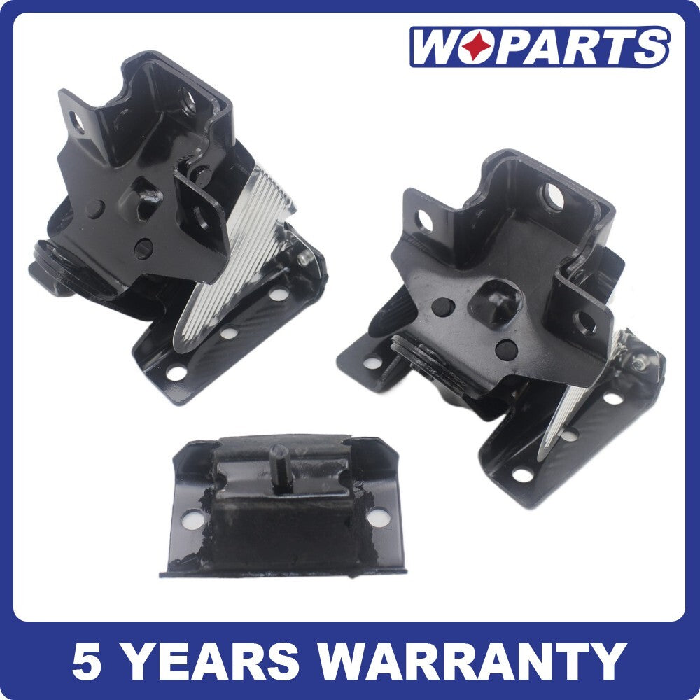 Engine Motor AND Trans Mount SET 3PCS FIT FOR 99-10 for CHEVROLET for GMC 4.8L 5.3L 6.0L