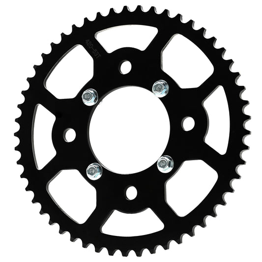 420 76 mm 53T rear sprocket suitable for Dirt Pit bicycles 70cc 90cc 110cc 125cc 150cc