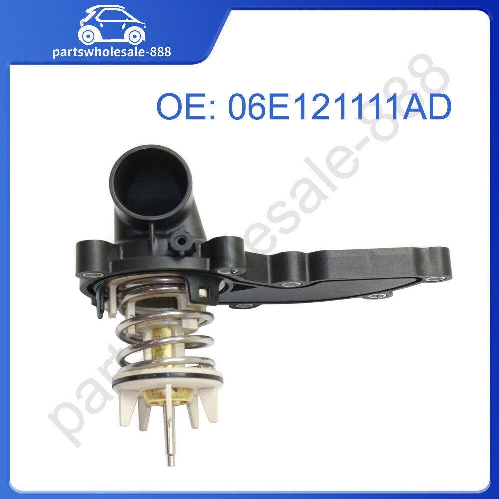 Front Thermostat For 2008-15 for Audi S4 2009-15 A6 Quattro with Housing 06E121111AD