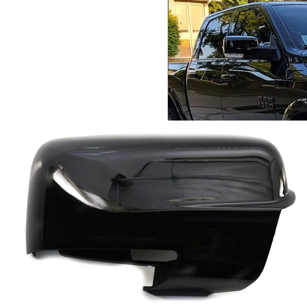 Black Right Mirror Housing Cover Caps for Dodge for Ram 1500 2500 3500 2013-2018