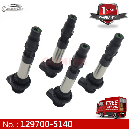 4-pack of 129700-5140 ignition coils suitable for 2008-2010 for Suzuki GSX-R600 L1 L2 L3 L4 L5 L6