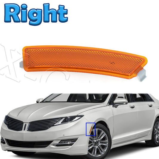 Right Front Bumper Reflector Side Marker light lamp for LINCOLN MKZ 2013-2016