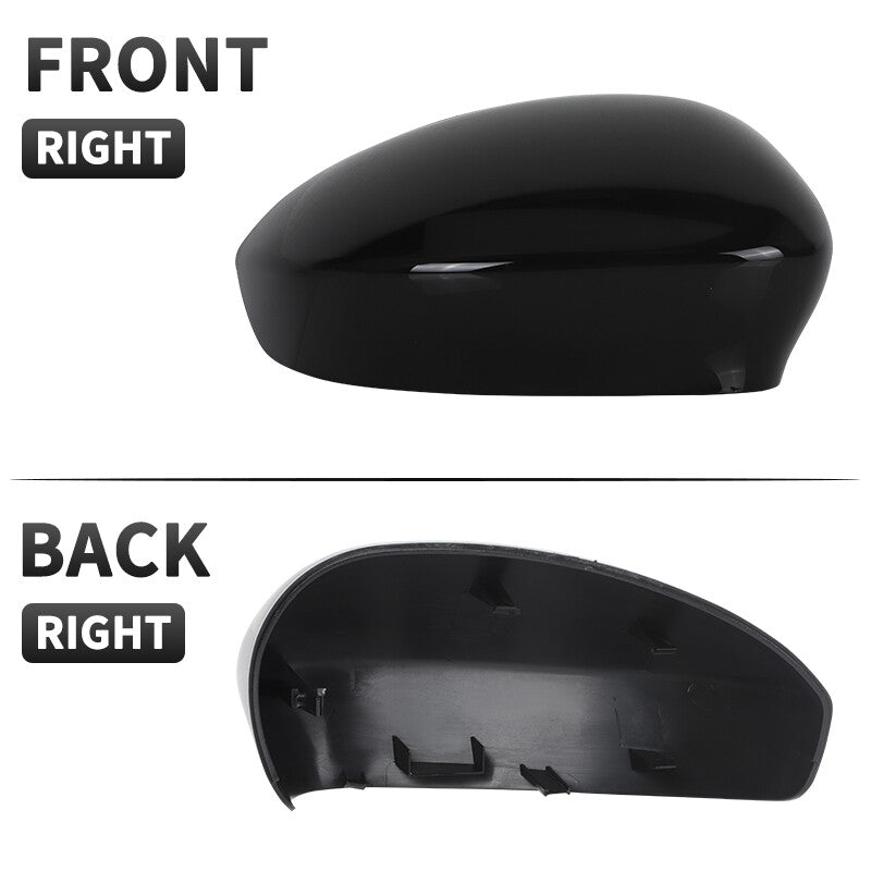 Right Passenger Side Rearview Wing Mirror Cover for Fiat 500 500C GRANDE PUNTO