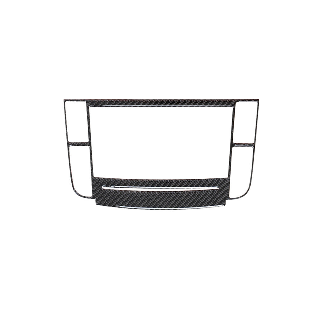 Carbon Fiber Interior Display Outer Frame Cover Trim for Acura TL 2004-2008