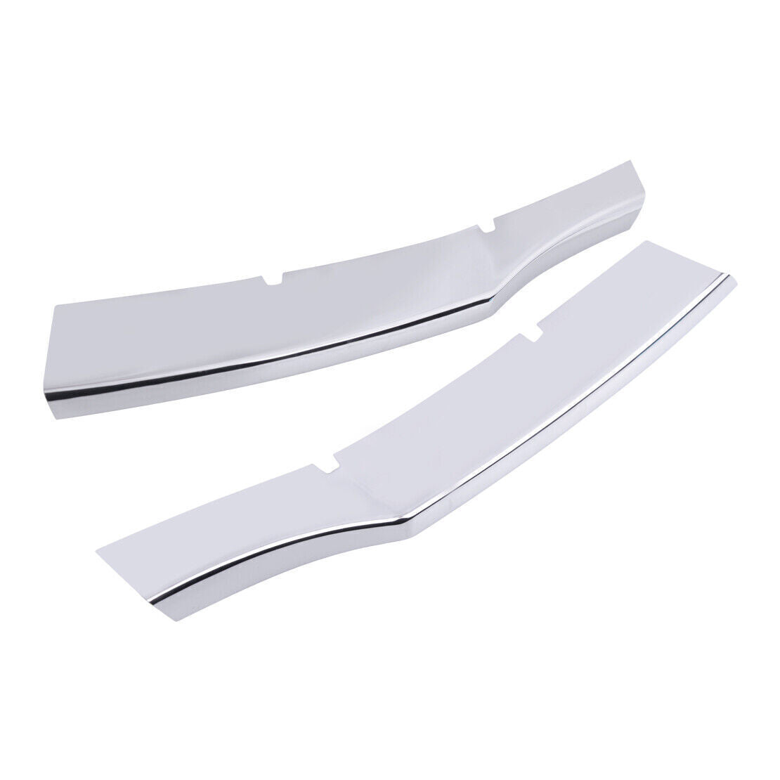 6-piece set of chrome front center grille insert trim for Honda Accord 4DR 2008 - 2010