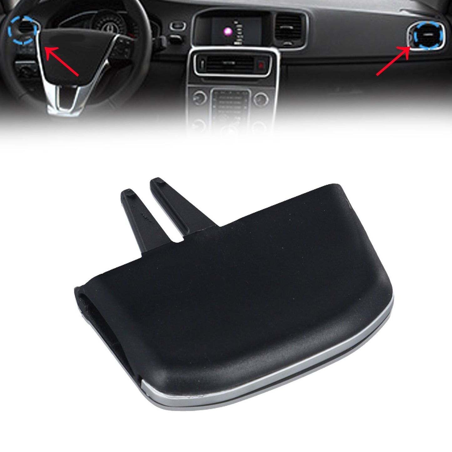 AC Outlet Clip for Volvo For V40 and For S60 Direct Fit Front Left Right Parts