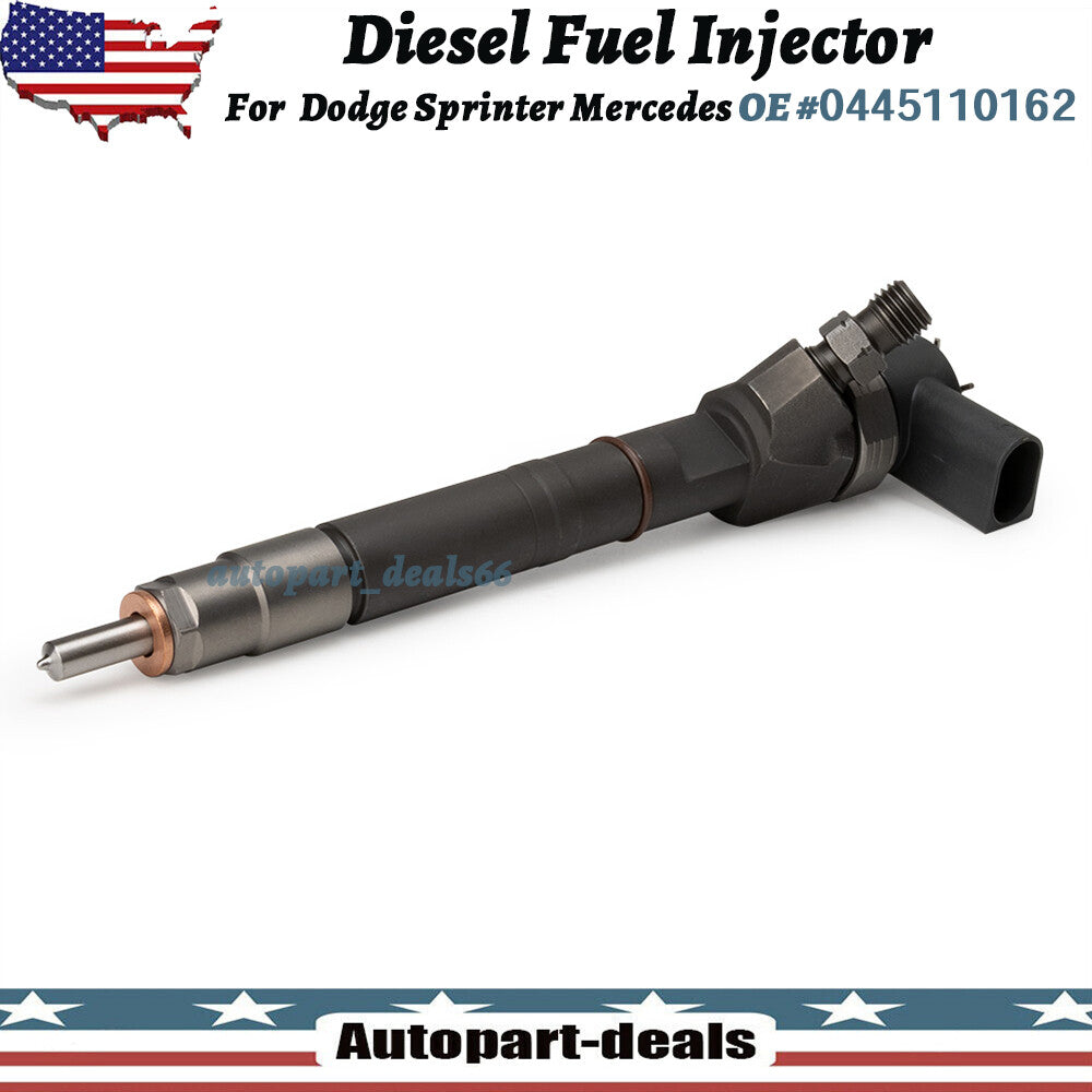 0445110163 Diesel Fuel Injector Nozzle for Mercedes / for Dodge Sprinter OM647 2.7L