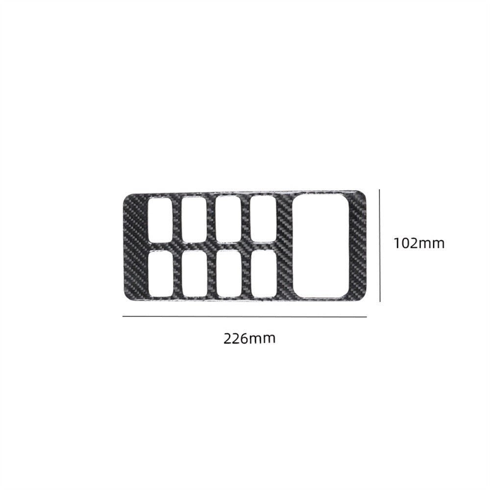 Carbon Fiber Central Control Button Switch Cover For Toyot@ FJ Cruiser 2007-2021