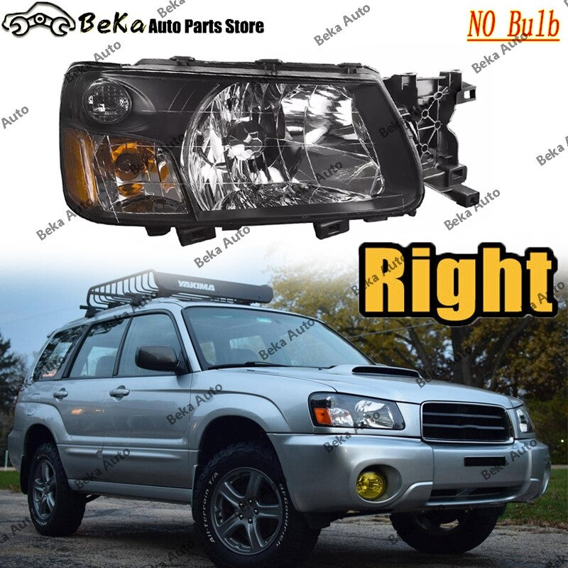 1 piece for Subaru Forester 2003-2004 right front halogen headlight (without bulb)