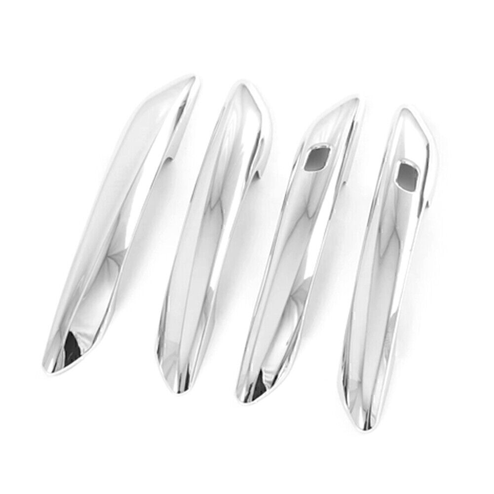 4x Exterior Side Door Handle Cover Trim for Hyundai for Elantra 2021 Chrome