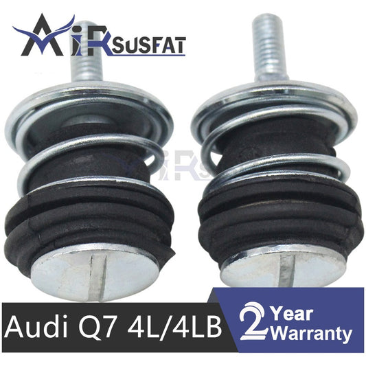 2 Air Suspension Compressor Pump Rubber Mounts Kits for Audi Q7 4L/4LB 2006-2015