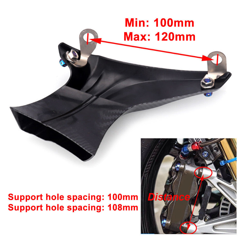 Carbon Fiber Brake System Air Cooling Cover Fit for BMW S1000RR R1250GS R1200RS