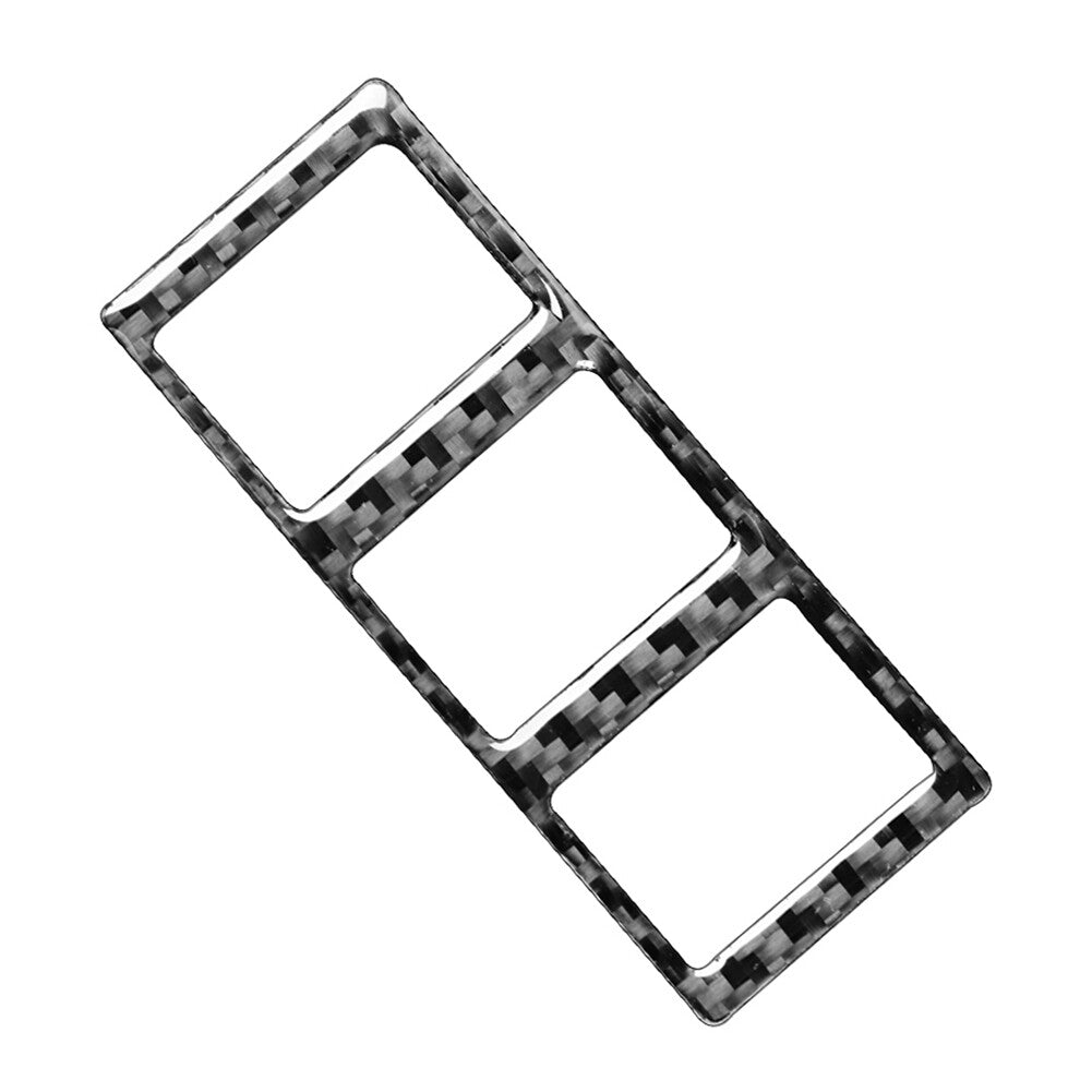Interior Mode Switch Cover Trim for Toyota Tundra 2014-2021 Carbon Fiber Black