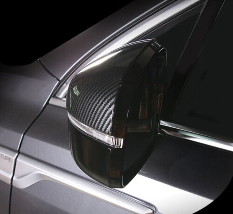 for Kia Sorento 2021-2023 Carbon Fiber Side Rearview Mirror Caps Cover trim
