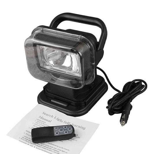 360¡ã 12V 55W Magnetic HID Xenon Search Worklight Spotlight Wireless Remote Auto
