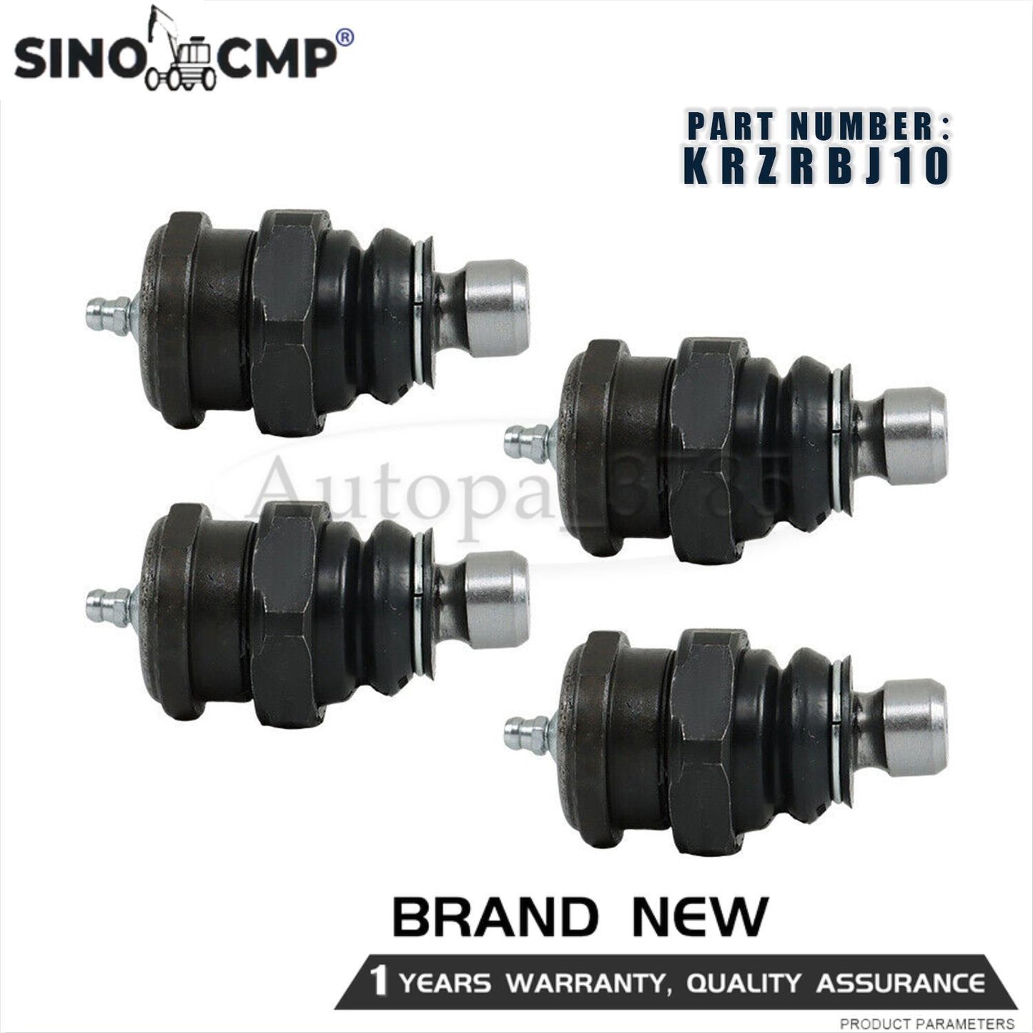4PCS for Polaris RZR XP 2014-2023 Kryptonite Death Grip Ball Joint Package NEW