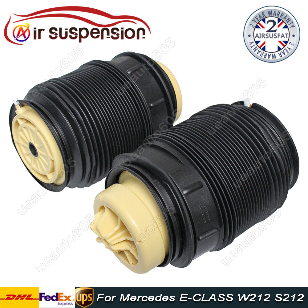 2pcs Rear Left  Right Air Suspension Spring Bags for Mercedes E-CLASS W212 S212