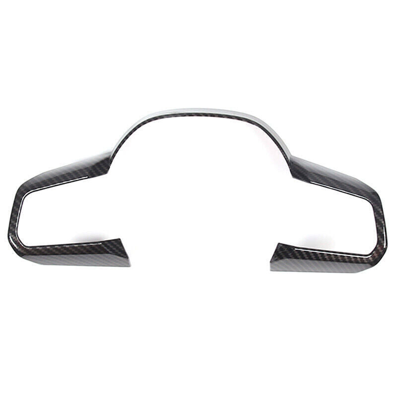 Carbon Fiber Inner Steering Wheel Molding Decor Cover Trim for BMW X1 2023-2025