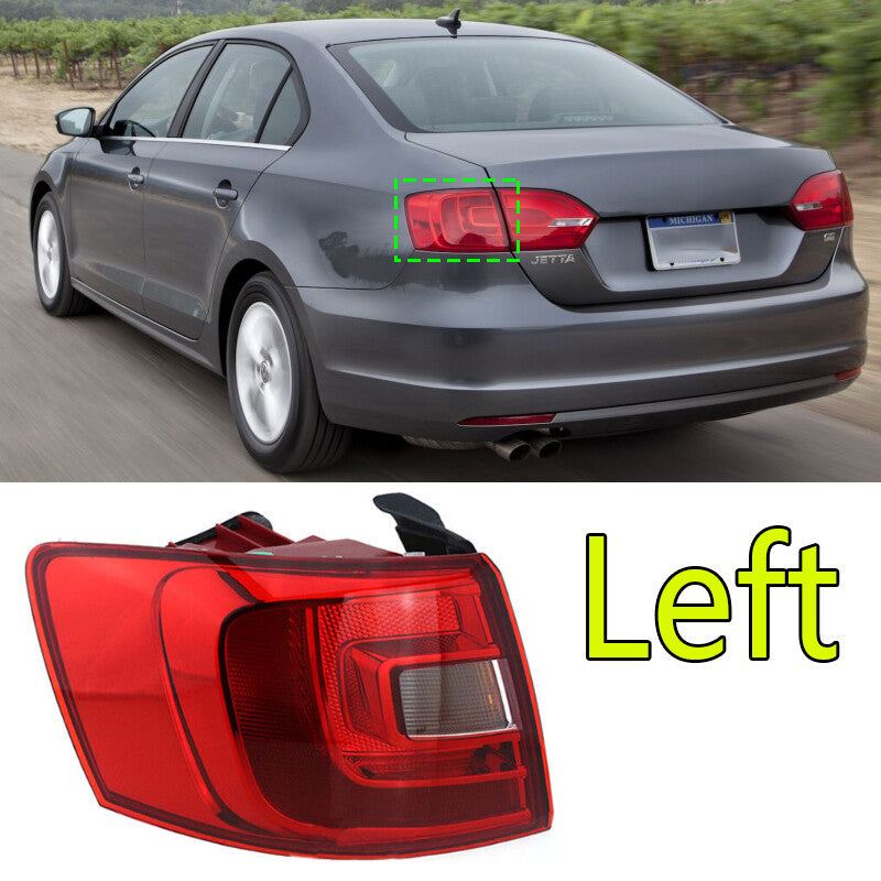 Left Outer Tail Light Brake light for Volkswagen for Jetta Sedan 2012-2014