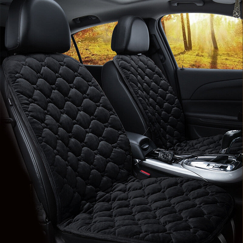 12V Plush Car and Truck for Seat Cushion Cover with Adjustable Temperature Control