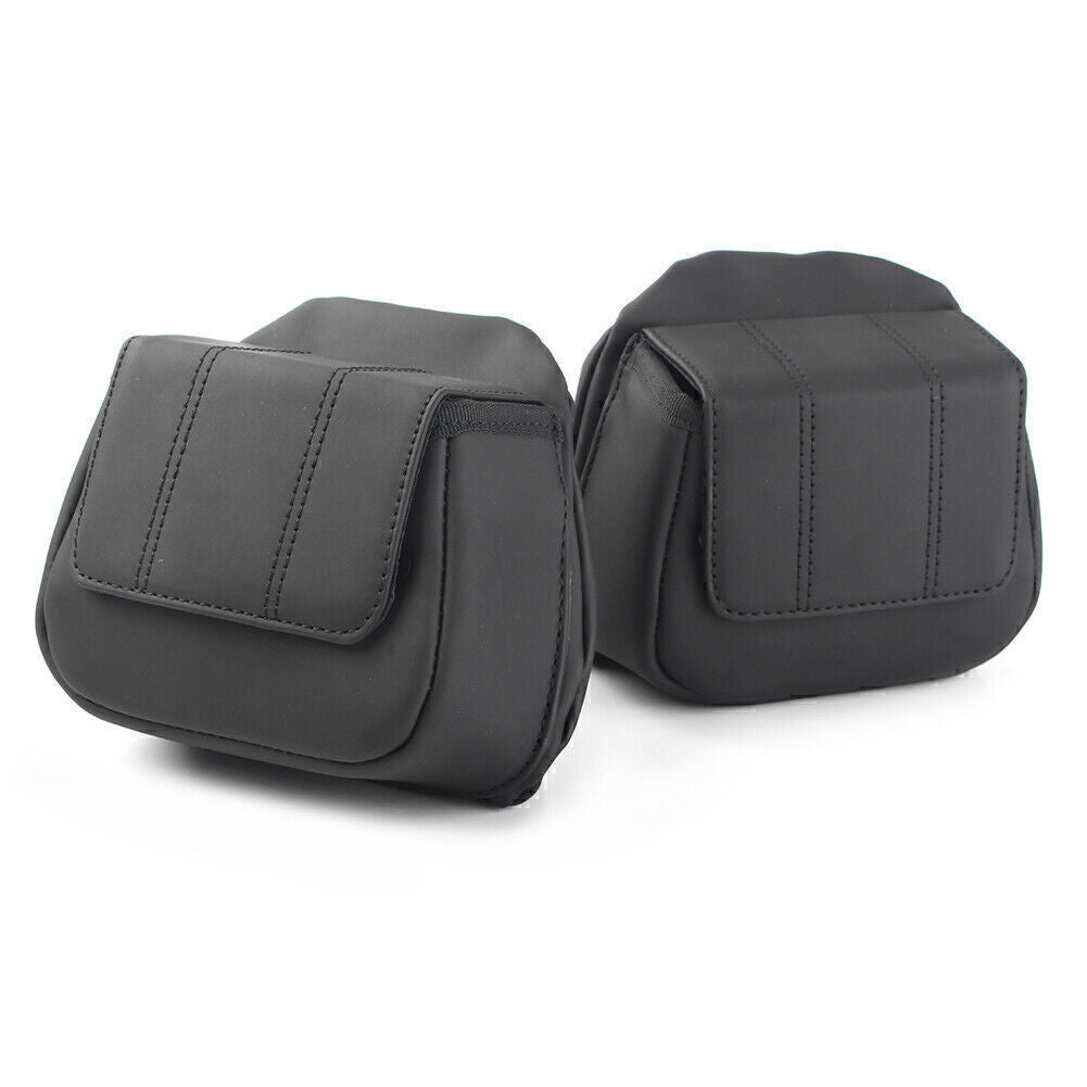 Fit for Harley Touring Ultra Limited 2014-2020 Fairing Lower Door Pocket Bag Black
