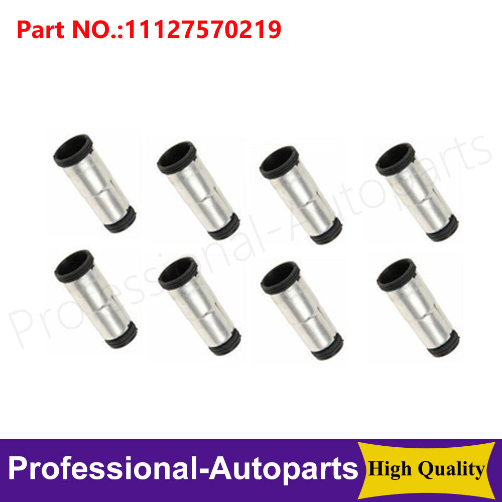 Set of 8 Spark Plug Tube Sensor Seal for BMW X5 650i 545i 745i E66 E65 E64 E60