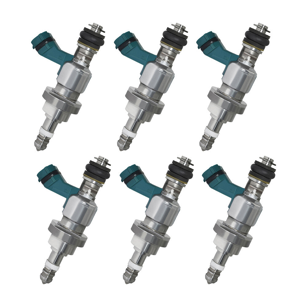 6pcs Fuel Injectors 23250-31020 For 2006-13 for Lexus IS250 GS300 2.5L 3.0L V6