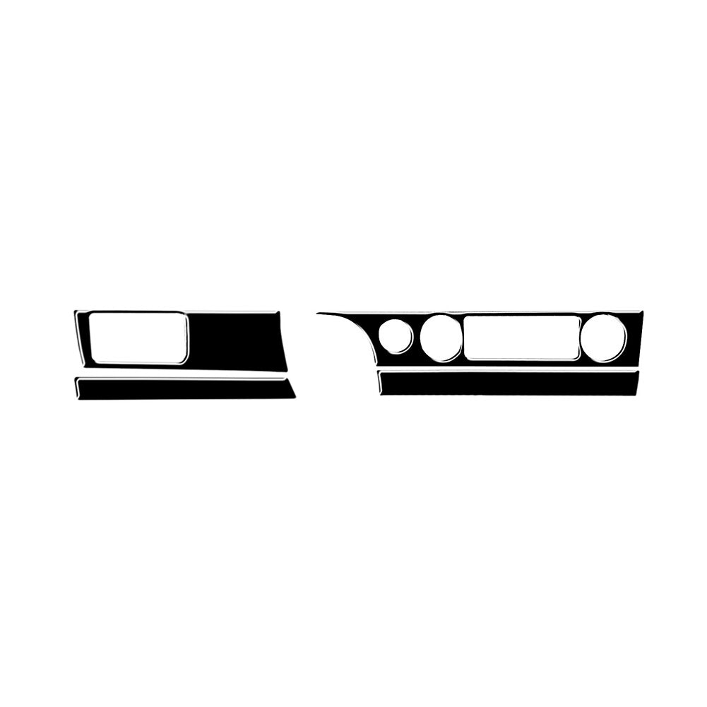 Piano Black Headlight Switch & A/C Panel Cover Trim for Honda for Civic 8th 2006-11