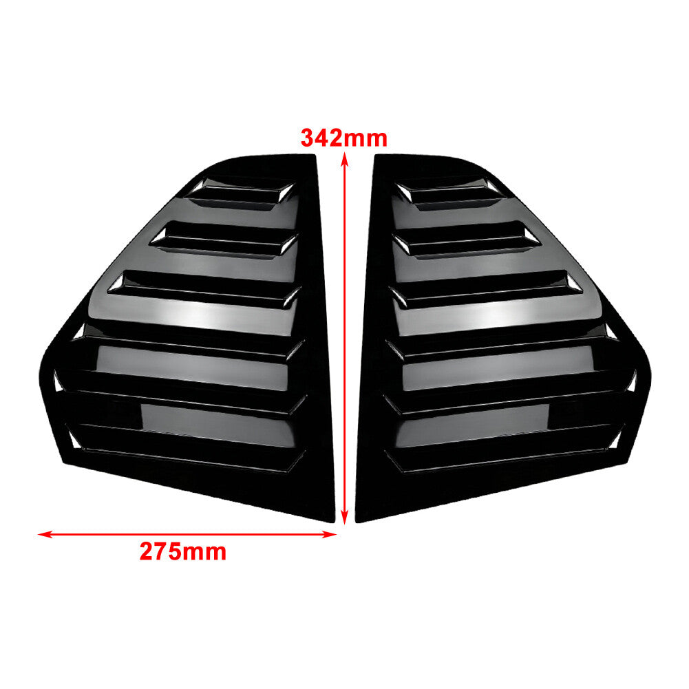 Rear Window Side Vent Shutter Louver Cover Trim Fit for VW for Golf 8 MK8 2020-2022 2021