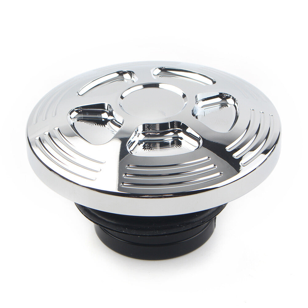 CNC Tank Deckel f¨¹r for Harley Sportster XL883 XL1200 48 Dyna Touring Softail Neu