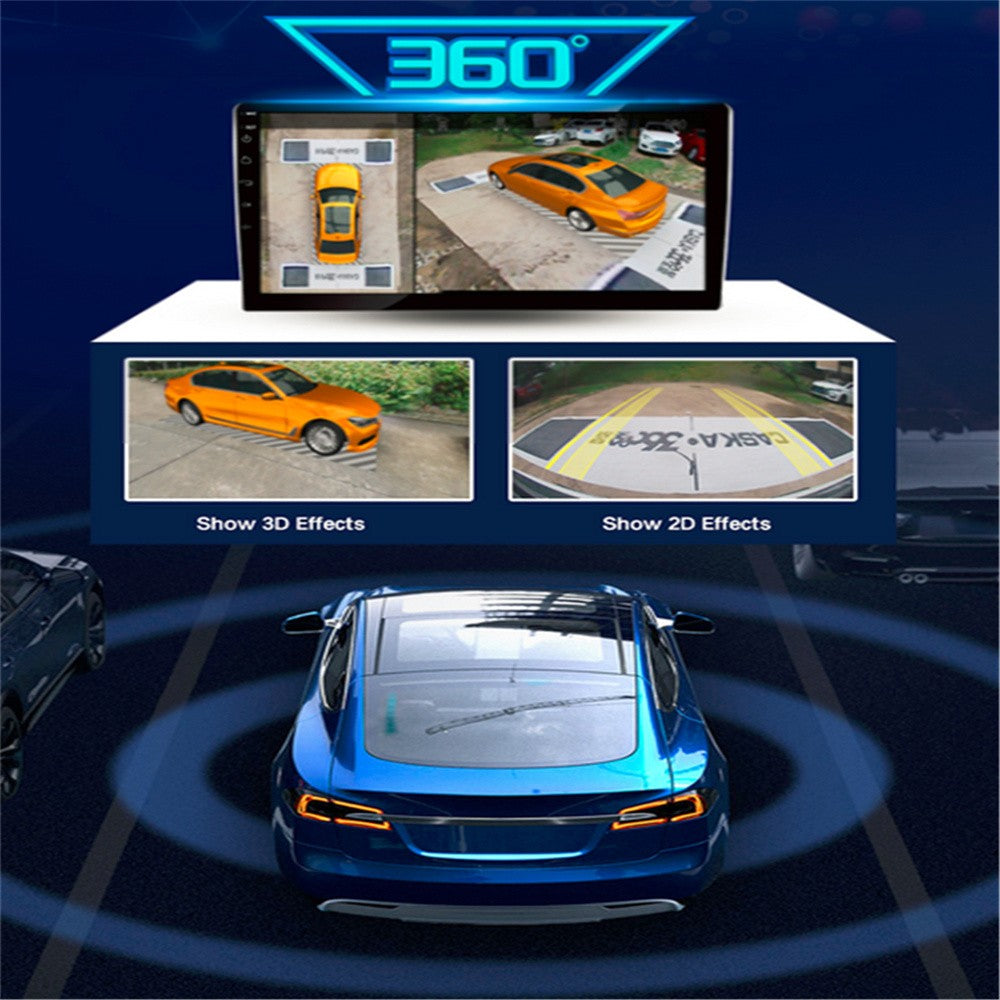 3D 360¡ã Surround View Car Camera Panoramic Front Rear Left Right Cameras