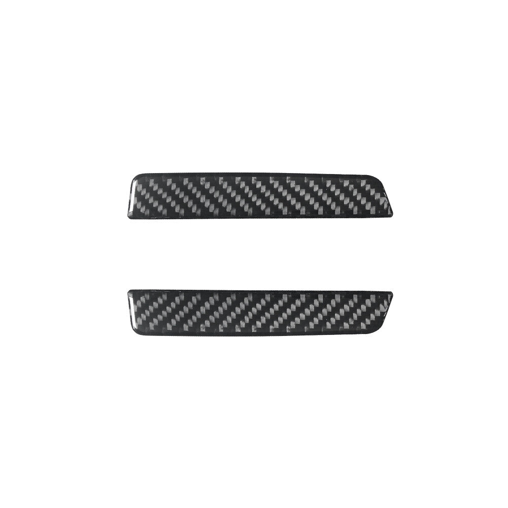 2Pcs Carbon Fiber Floor Console Rear Cover Trim for LEXUS RX330 RX350 2004-2009