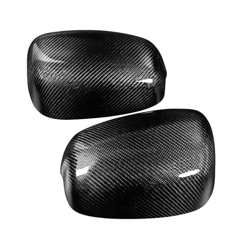 Pair Real Carbon Fiber Car Side Mirror Cover Caps Fit for Honda 2008-2013 2PCS