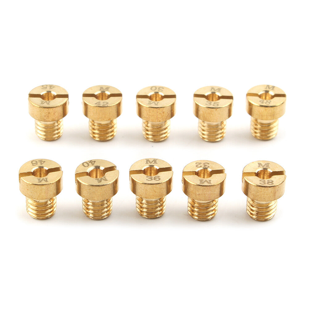 M5 Main jet For Dellorto Carburetor SHA SHB UA UB PHBG VHB-CS VHBT-CS Gold 70-88