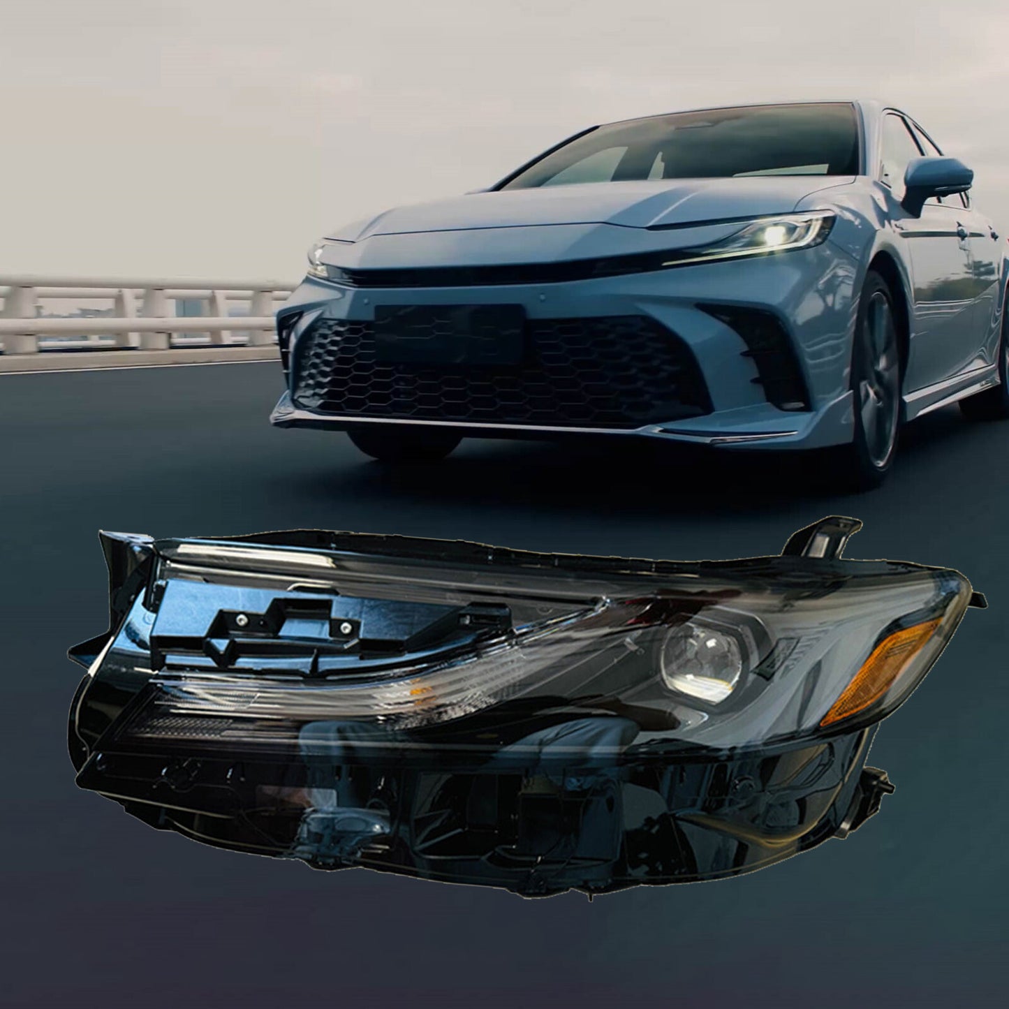 Headlight LED Headlamp for 2024 2025 for Toyota for Camry SE LE Assembly Left Driver Lbk