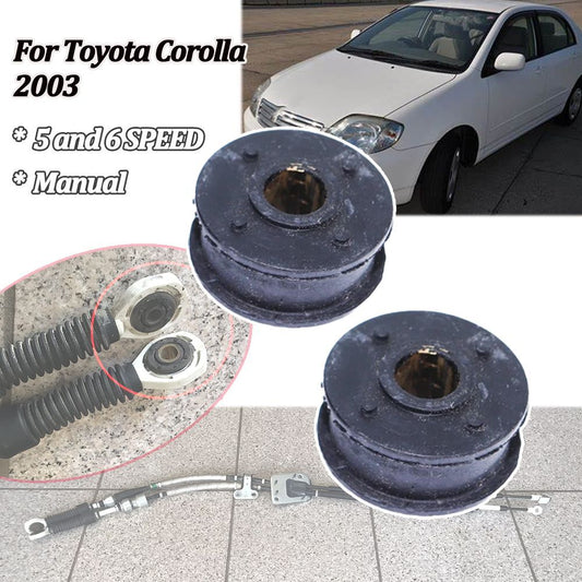 2Pcs Gear Shift Cable Linkage End Bushing for Toyota for Corolla Gearbox Repair Kit