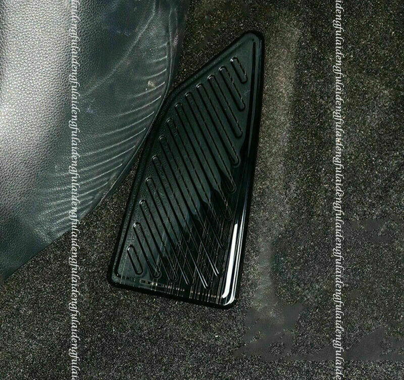 Fit for Toyota for Corolla 2019-2023 Black Titanium Footrest Pad Pedal Cover Trim
