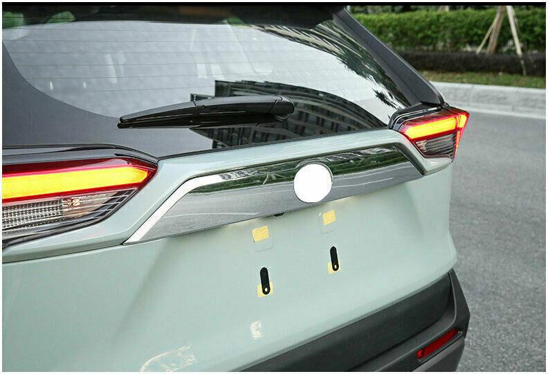 2019-2023 for Toyota RAV4 ABS Chrome Rear Trunk Lid Tailgate Molding Cover Trim