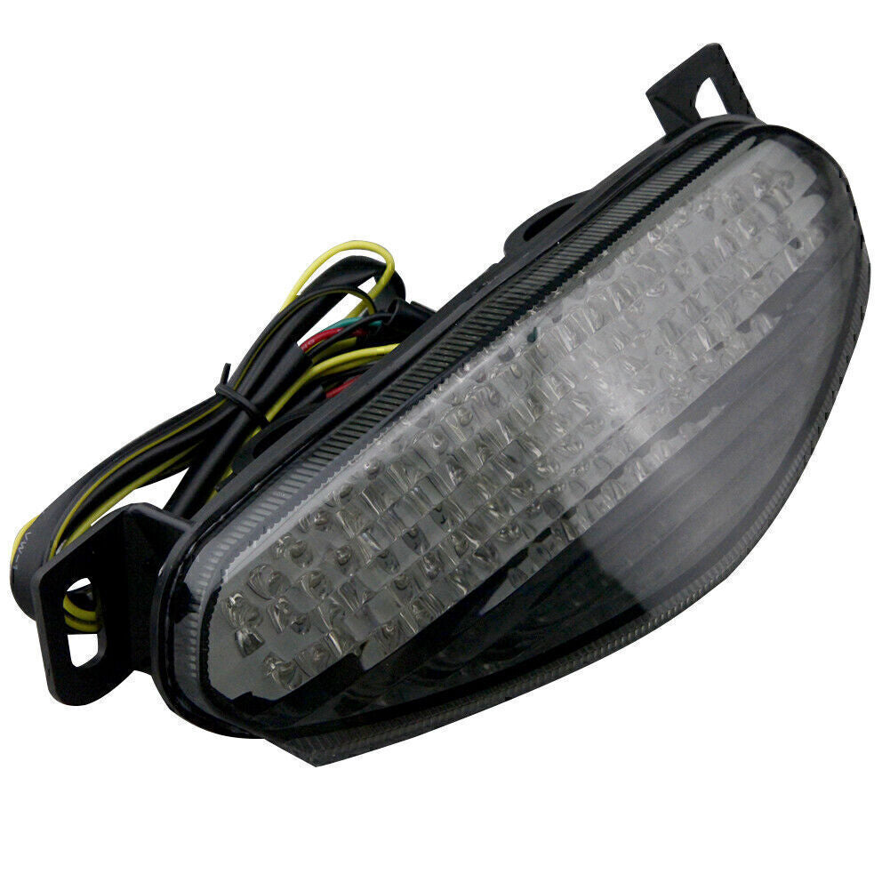 LED Tail Light Brake Turn Signal Lamp for Kawasaki 650R ER-6 09-10 Smoke