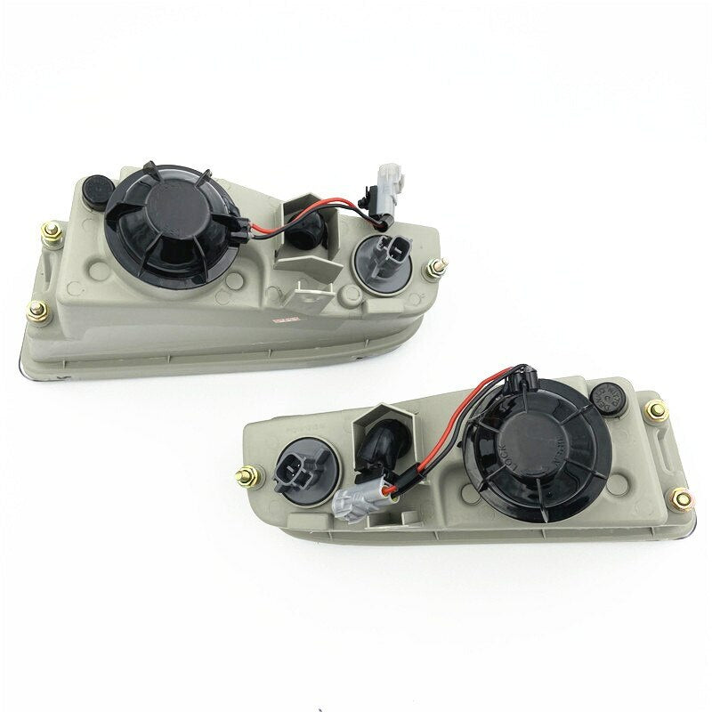Pair Front Blue len fog lamp assembly for LEXUS LX470 1998-2008
