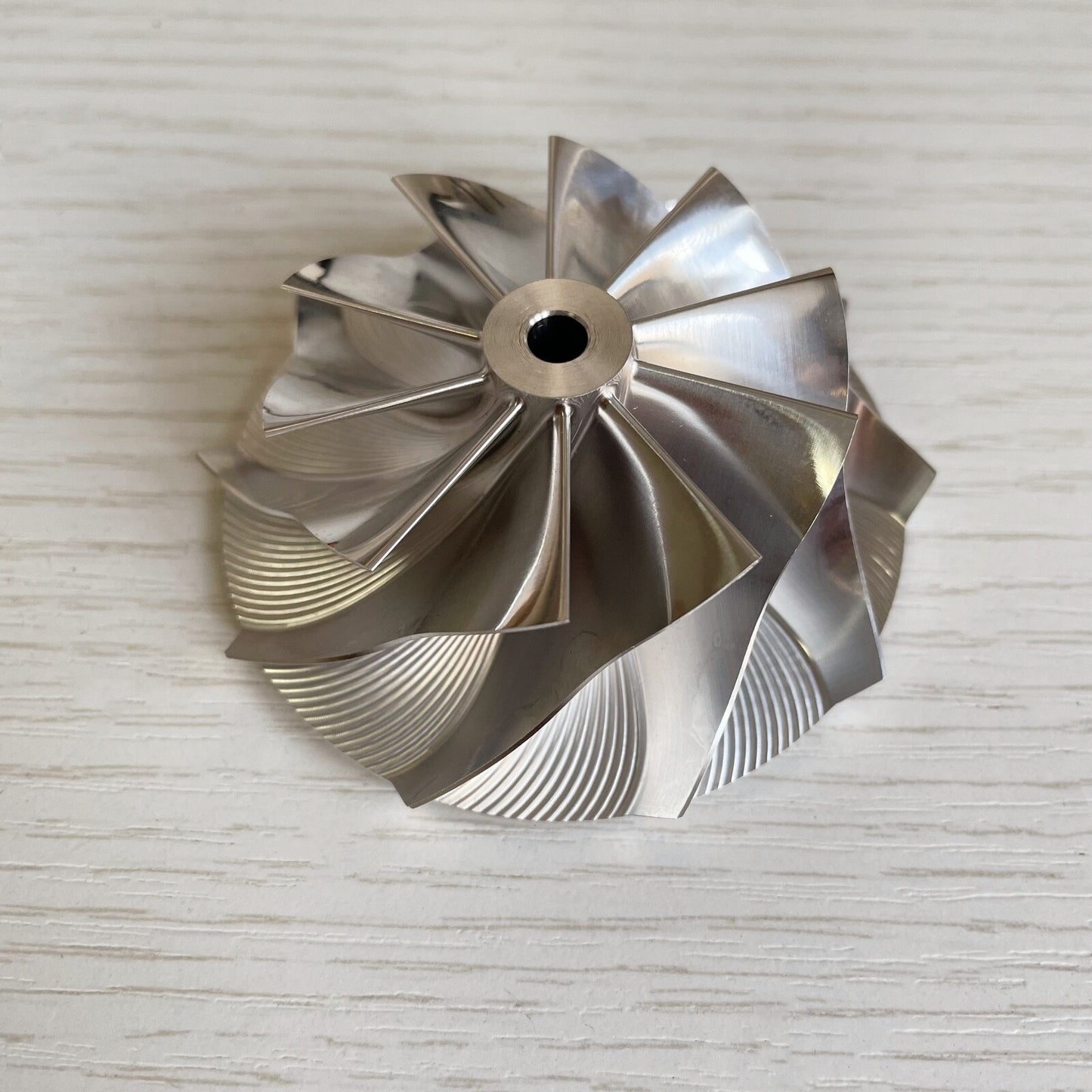 TD04HL Reverse 50.38/68.00 mm 10+0 Blade Performance Billet Compressor Wheel