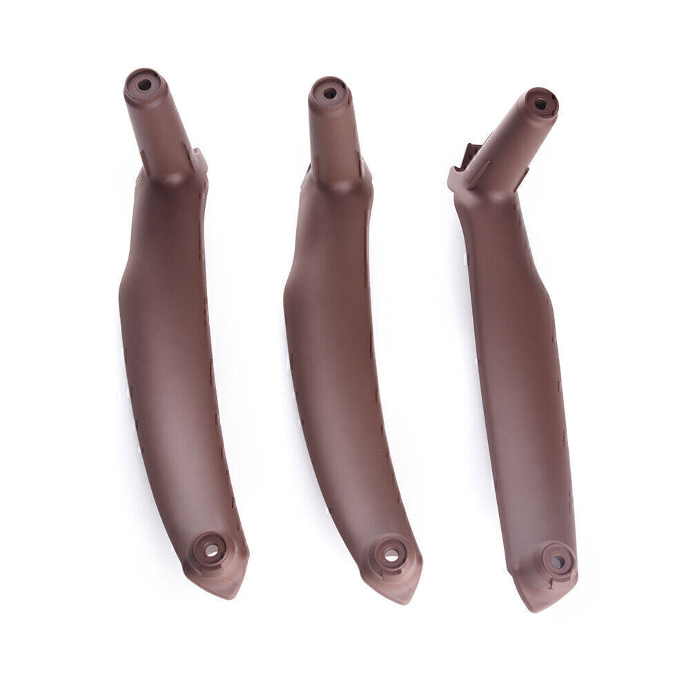 ABS Inner Door Panel Handle Pull Trim Cover Left Right for BMW E70 X5 Red Wine