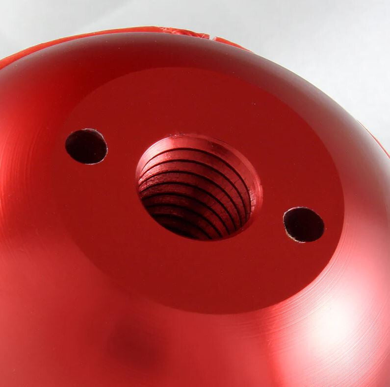 Car Shift Knob 5-speed Mugen Red PVC Leather for Honda for Civic,CRX, for Acura