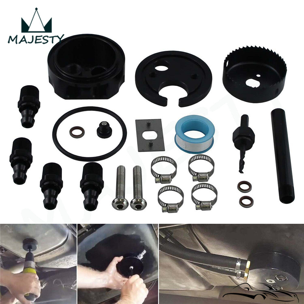 Diesel Parts Fuel Tank Gas Sump Integrated Return Kit for FASS Airdog