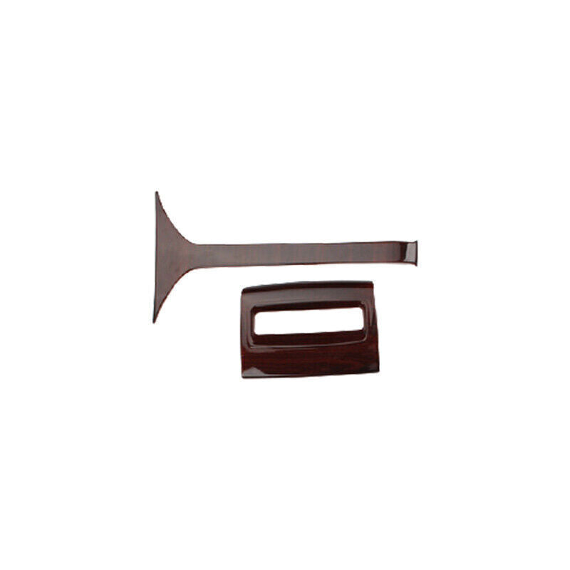 Console Storage Box Cover Trim Inner for Nissan Murano 2015-2021 Red Wood Grain