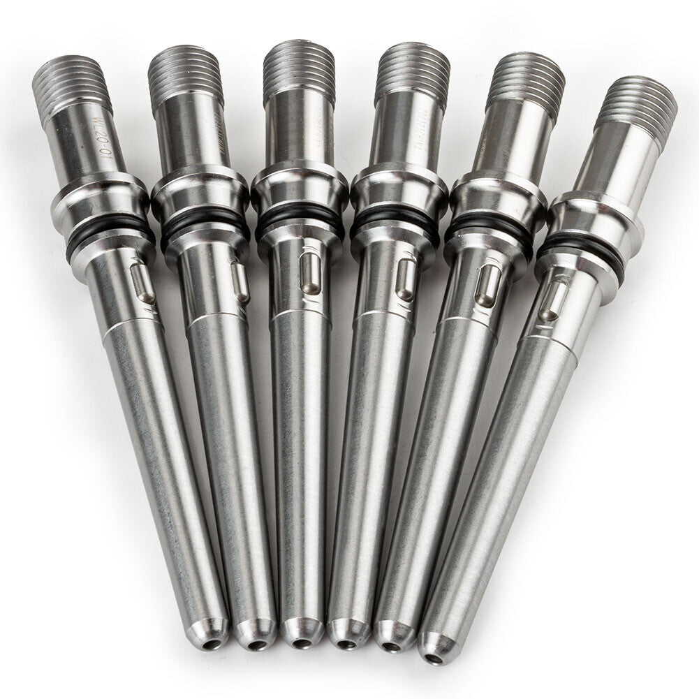 Set of 6 Injector Connector Tubes for Dodge Diesel NJ 2003-2007 5.9 6.7L