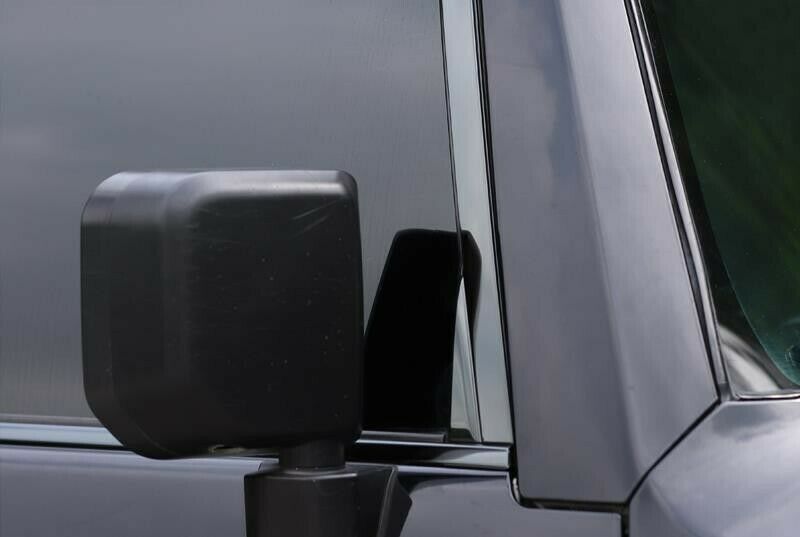 Black titanium Car Window Frame Sill Trim Cover for Toyota FJ Cruiser 2007-2020