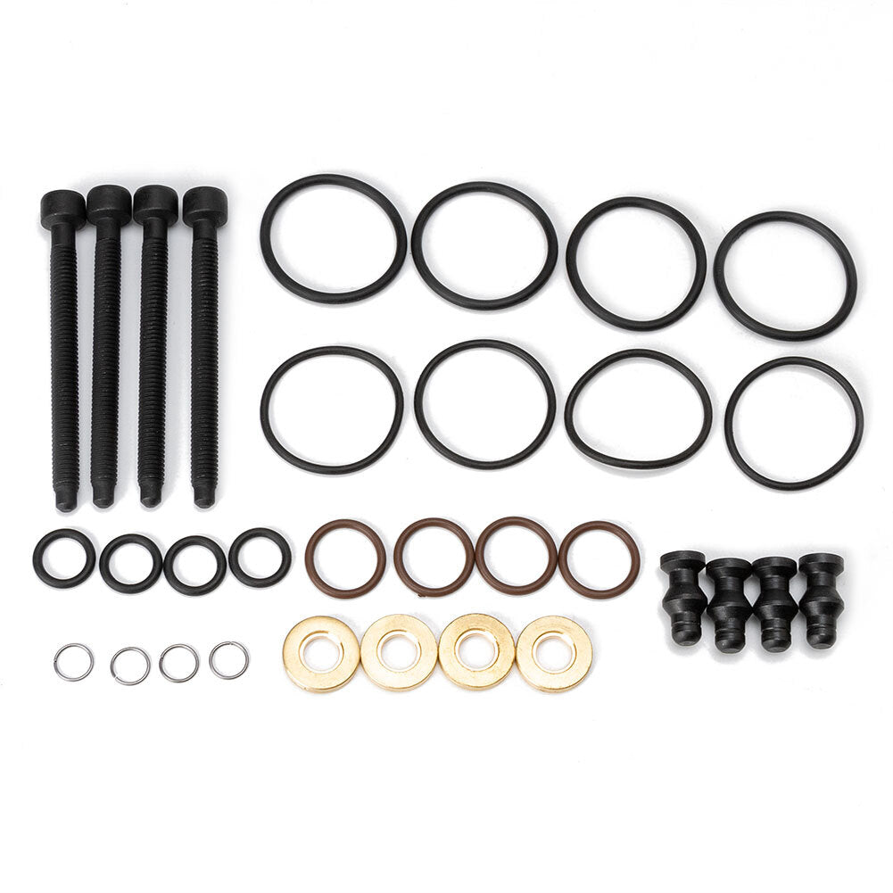 4x Seal Washer With Injector Clamp Bolts Kit Fit for Audi / for Ford / for Skoda Series Vehicle