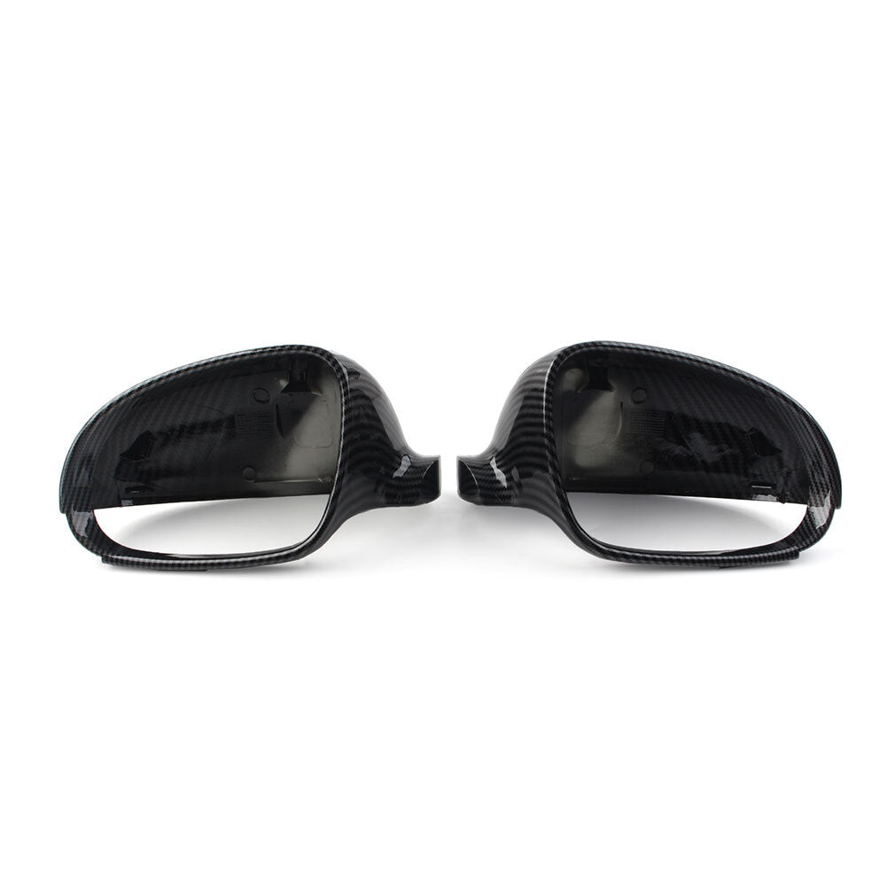 R¨¹ckspiegel-Abdeckkappe f¨¹r for VW for Golf 5 GTI EOS for Jetta for Passat Kohlefaser-Optik
