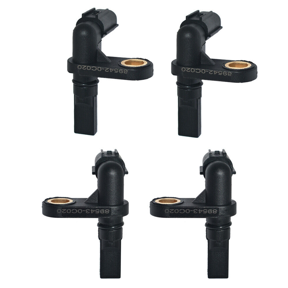 4x ABS Wheel Speed Sensor for Toyota Tundra Sequoia Tundra 895430C020 895420C020